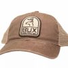 Clothing * | Bux Hunting Co. Bux Emblem Patch Hat Brown