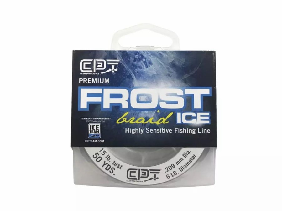 Fishing Accessories * | Clam Cpt Frost Braid