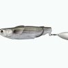 Baits & Tackle * | Livetarget Commotion Mullet Hollow Body Silver