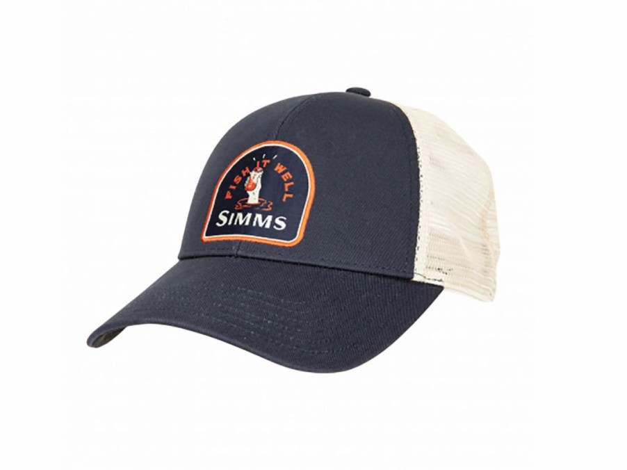 Clothing * | Simms Small Fit Fish It Well Trucker Hat