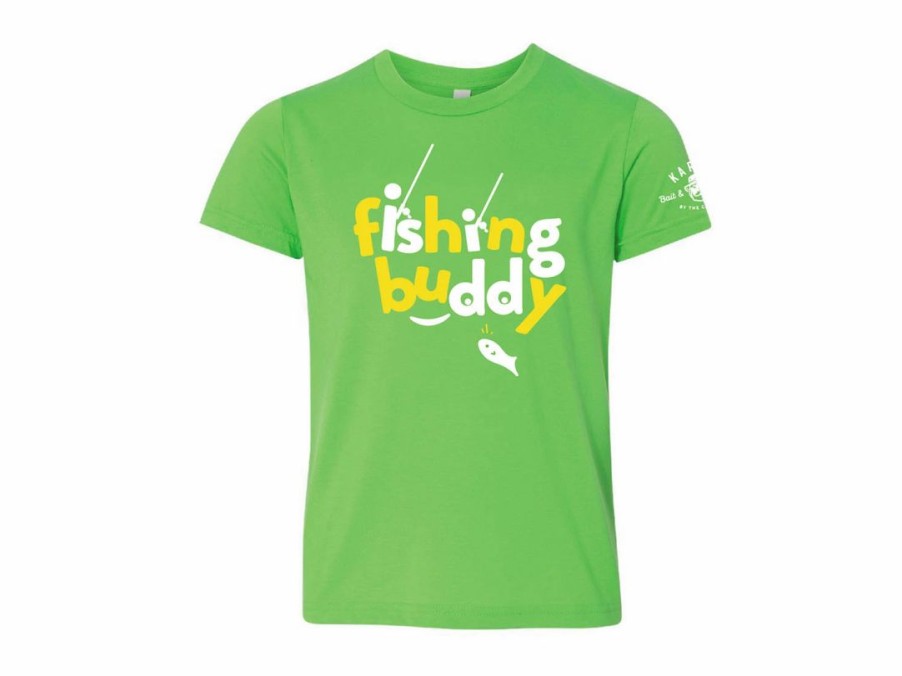 Clothing * | Karl'S Fishing & Outdoors Fishing Buddy Youth T-Shirt