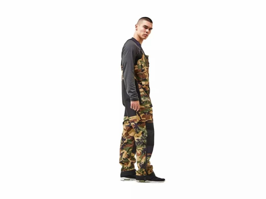 Clothing * | Simms Cx Bib Woodland Camo