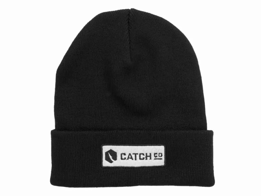 Clothing * | Catch Co. Cuff Beanie Black