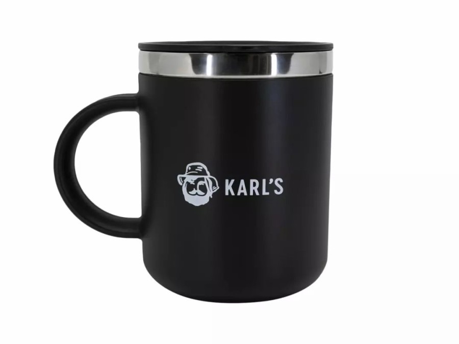 Fishing Accessories * | Karl'S Fishing & Outdoors + Hydro Flask Karl'S + Hydro Flask Coffee Mug Black