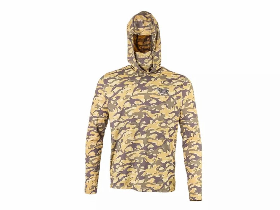 Clothing * | Dux Waterfowl Co. Dux Lightweight Performance Hoodie Cupped Dux Camo