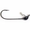 Baits & Tackle * | Heavy Metal Tungsten Stand Up Shakey Head Jig Black