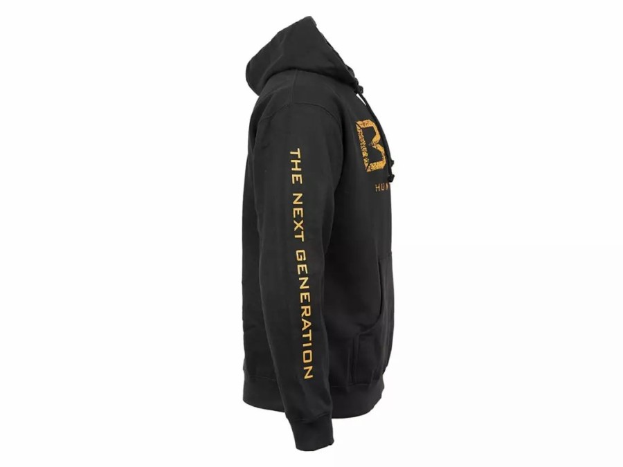 Clothing * | Bux Hunting Co. Bux Nxt Gen Thermal Hoodie Black