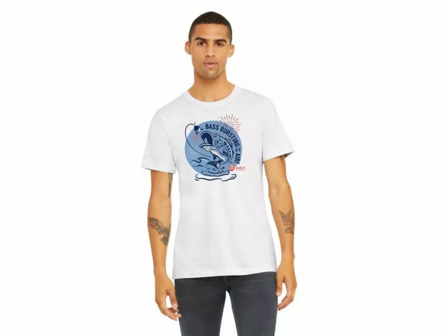 Clothing * | Karl'S Fishing & Outdoors Bass Bursting T-Shirt