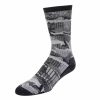 Clothing * | Simms Merino Midweight Hiker Sock Hex Flo Camo Carbon