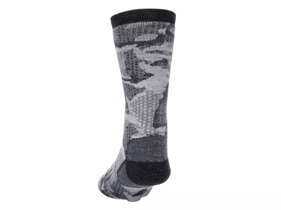 Clothing * | Simms Merino Midweight Hiker Sock Hex Flo Camo Carbon