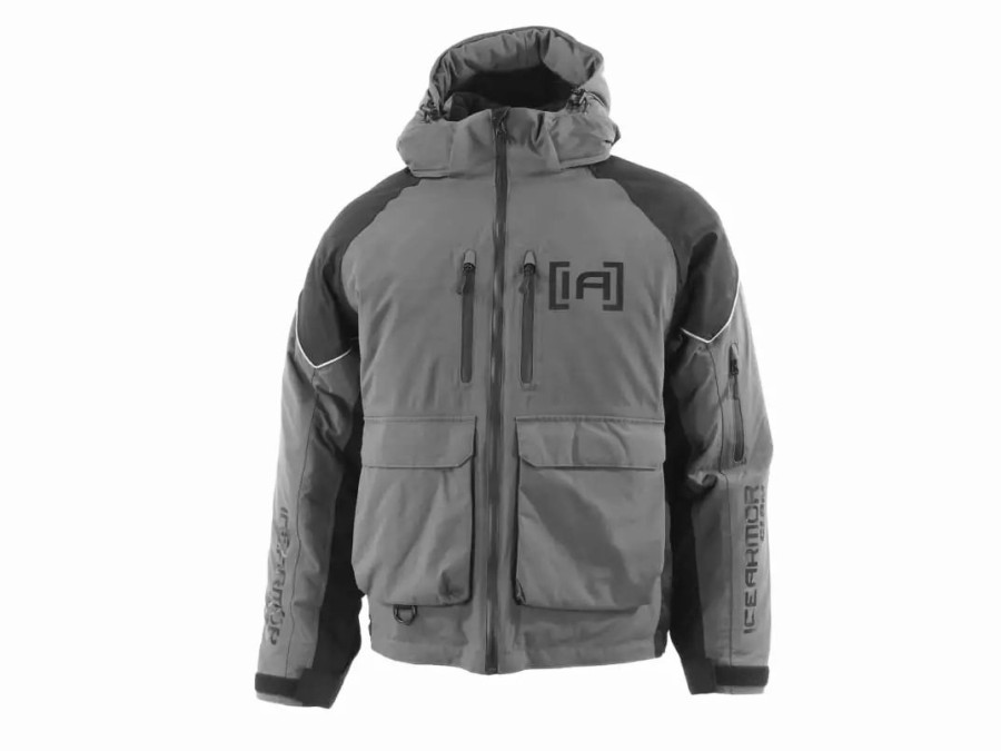 Clothing * | Clam Icearmor Rise Float Parka Charcoal/Black