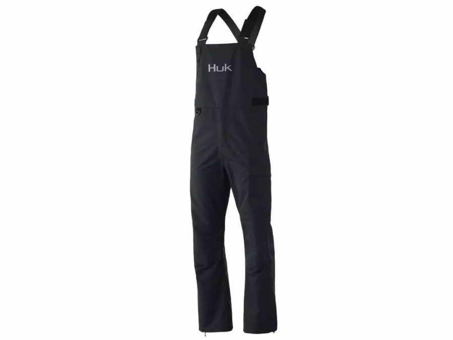 Clothing * | Huk Grand Banks Bib Black