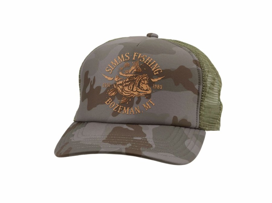 Clothing * | Simms Adventure Trucker Pico Camo Mineral