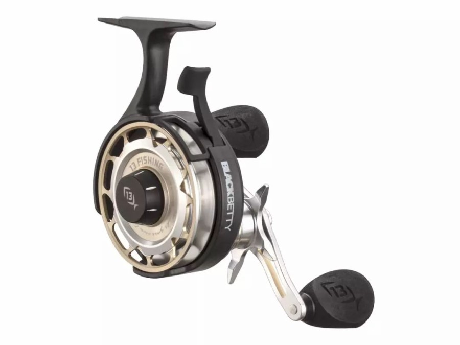 Rods & Reels * | 13 Fishing Freefall Carbon Inline Ice Fishing Reel