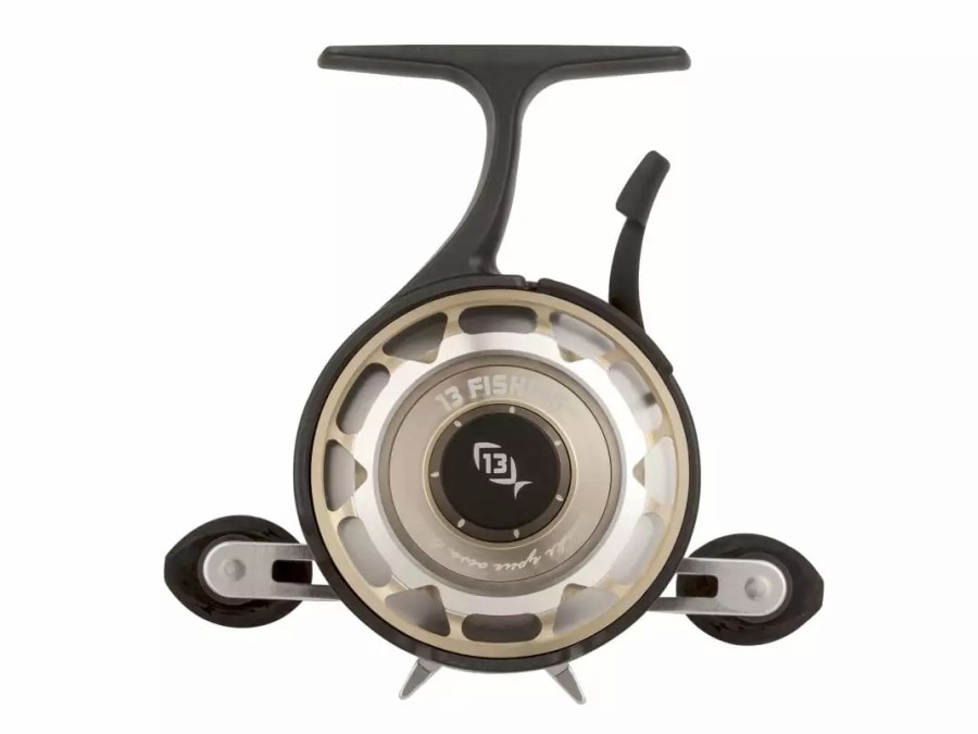 Rods & Reels * | 13 Fishing Freefall Carbon Inline Ice Fishing Reel