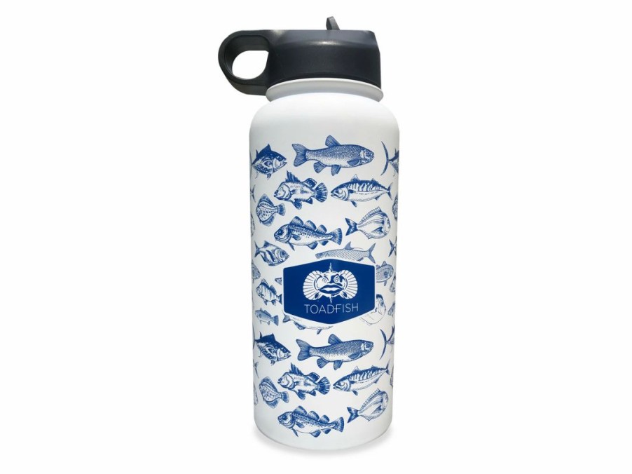 Fishing Accessories * | Toadfish Outfitters Canteen 32Oz White