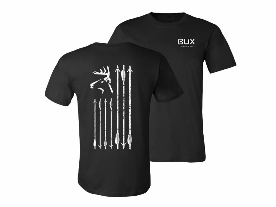 Clothing * | Bux Hunting Co. Bux Arrow Flag T-Shirt