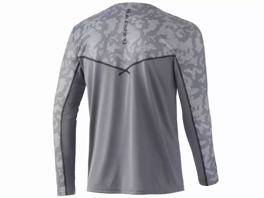 Clothing * | Huk Icon X Running Lakes Long Sleeve Shirt