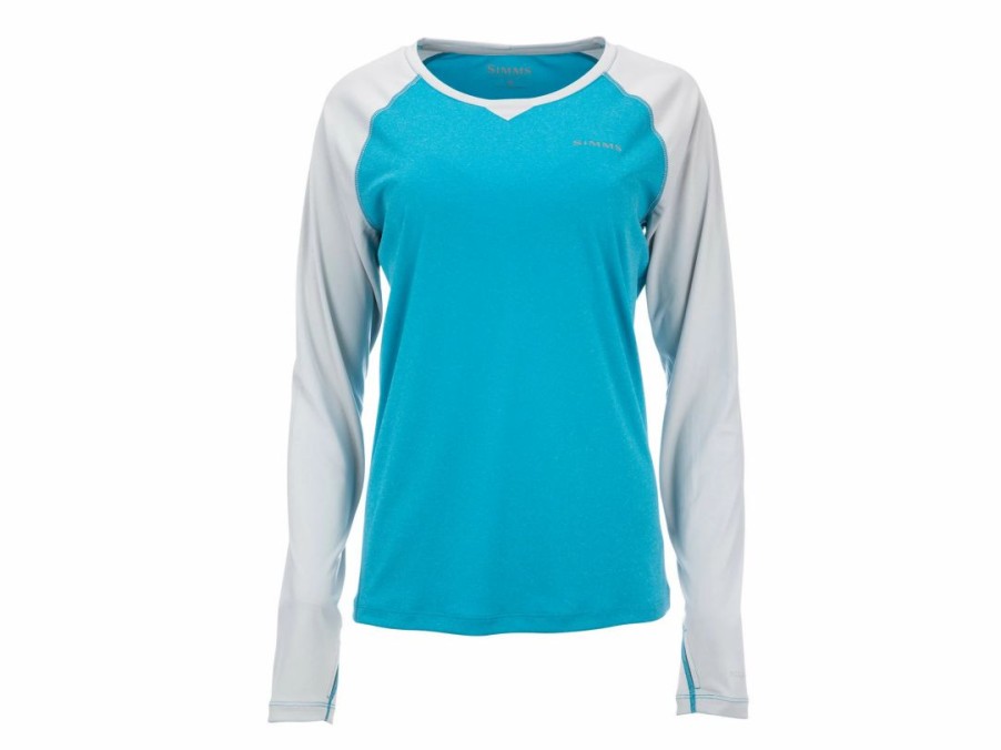 Clothing * | Simms Women'S Solarflex Crewneck Meridian Heather