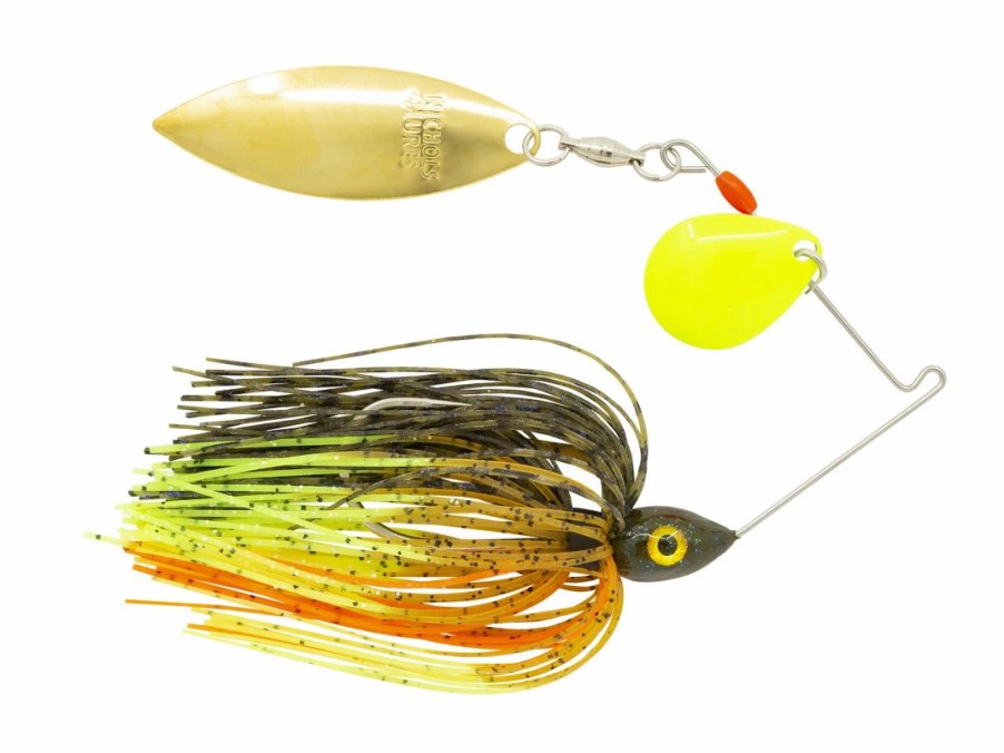 Baits & Tackle * | Nichols Lures Kicker Series Colorado Willow Spinnerbait