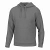 Clothing * | Huk Women'S Huk Logo Hoodie Overcast Grey