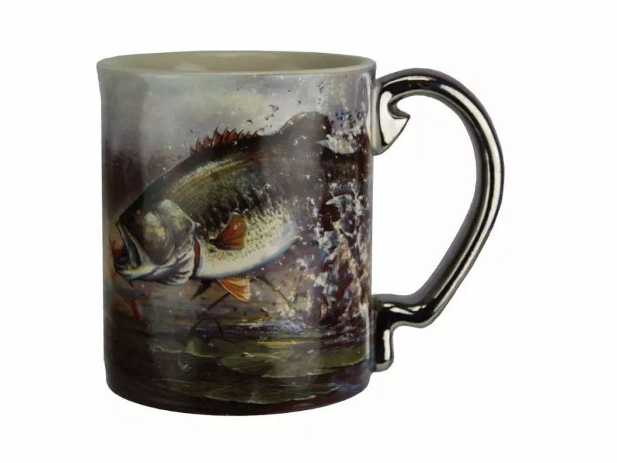 Fishing Accessories * | Rivers Edge Ceramic 3D Mug 15Oz