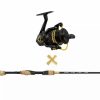 Rods & Reels * | Googan Squad Gold Series Spinning Reel & Finesse Rod Bundle