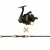 Rods & Reels * | Googan Squad Gold Series Go-To Rod & Spinning Reel Bundle