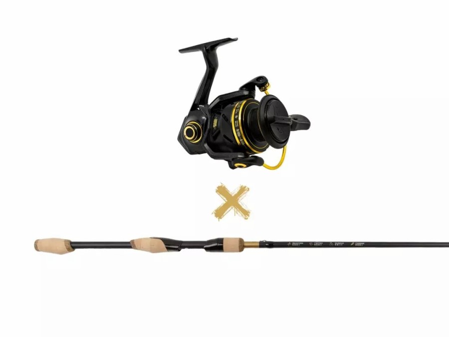 Rods & Reels * | Googan Squad Gold Series Go-To Rod & Spinning Reel Bundle