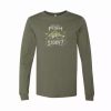 Clothing * | Karl'S Fishing & Outdoors Fish Story Long Sleeve Military Green