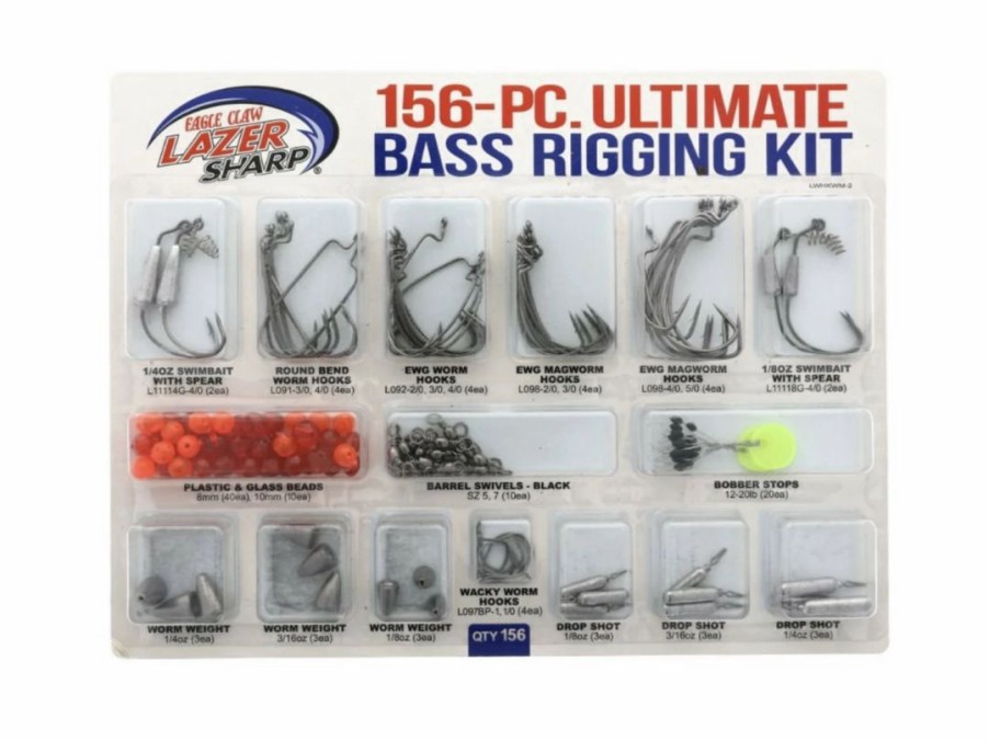 Baits & Tackle * | Eagle Claw Lazer Sharp Ultimate Bass Terminal Kit