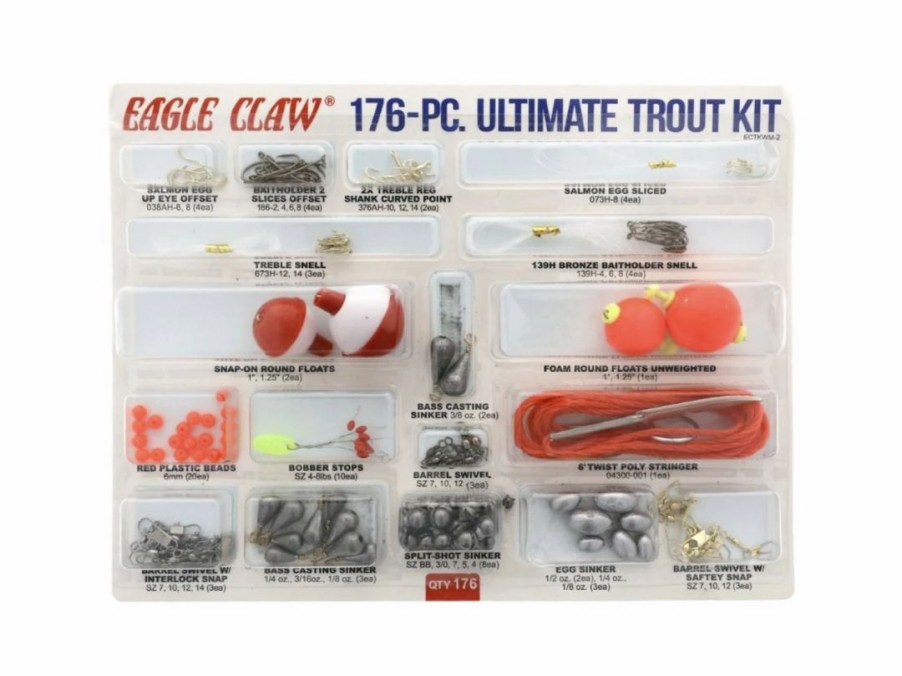 Baits & Tackle * | Eagle Claw Ultimate Trout Kit