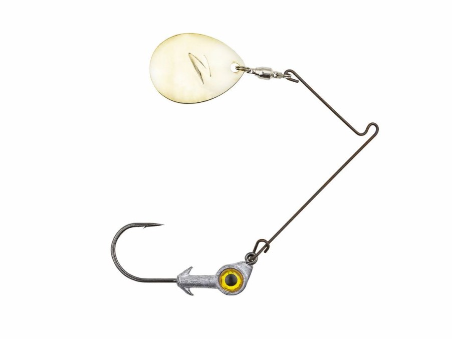 Baits & Tackle * | Z-Man Bullzeye Spinnerbait Gold