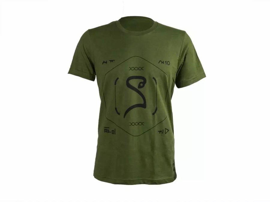 Clothing * | Karl'S Fishing & Outdoors + Biospawn Karl'S + Biospawn Logo T-Shirt Olive