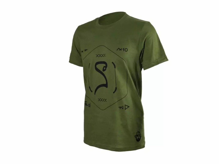 Clothing * | Karl'S Fishing & Outdoors + Biospawn Karl'S + Biospawn Logo T-Shirt Olive