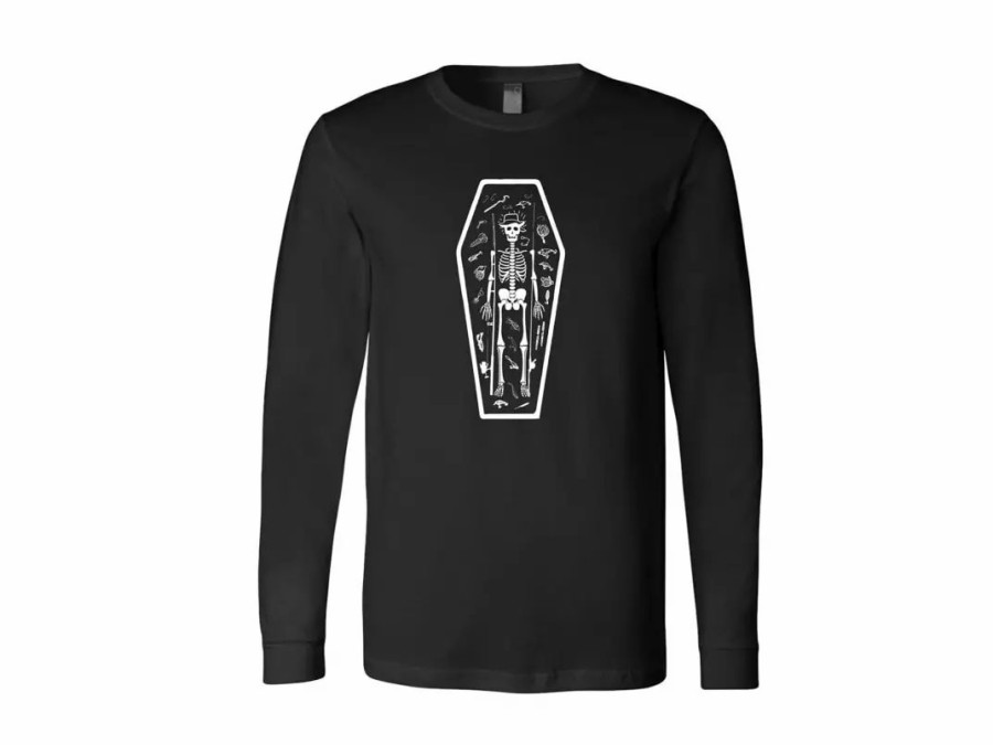 Clothing * | Karl'S Fishing & Outdoors Death Essentials Long Sleeve Shirt Black