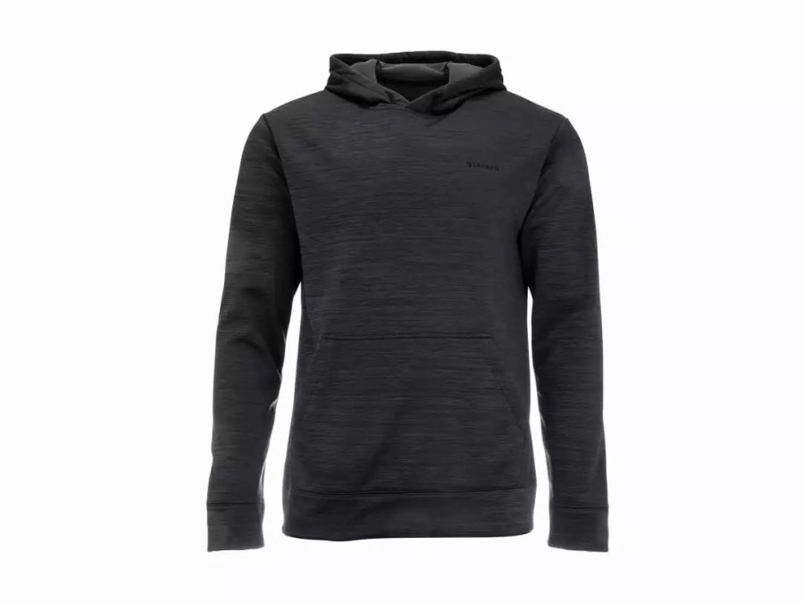 Clothing * | Simms Challenger Hoody Black Heather