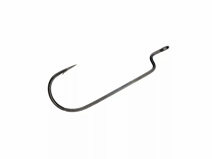 Baits & Tackle * | Stickies Offset Worm Hook Black Nickel