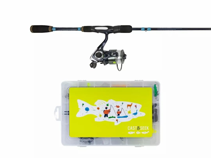 Rods & Reels * | Cast & Seek Starter Kit With Spinning Combo