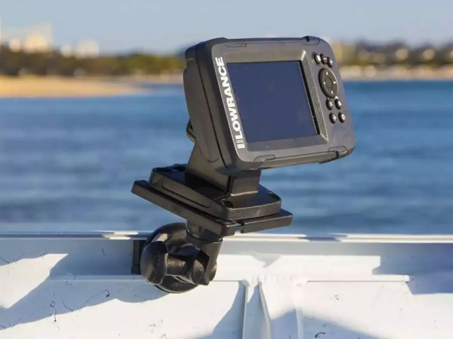 Fishing Accessories * | Railblaza Fish Finder Mount R Lock S With Miniport