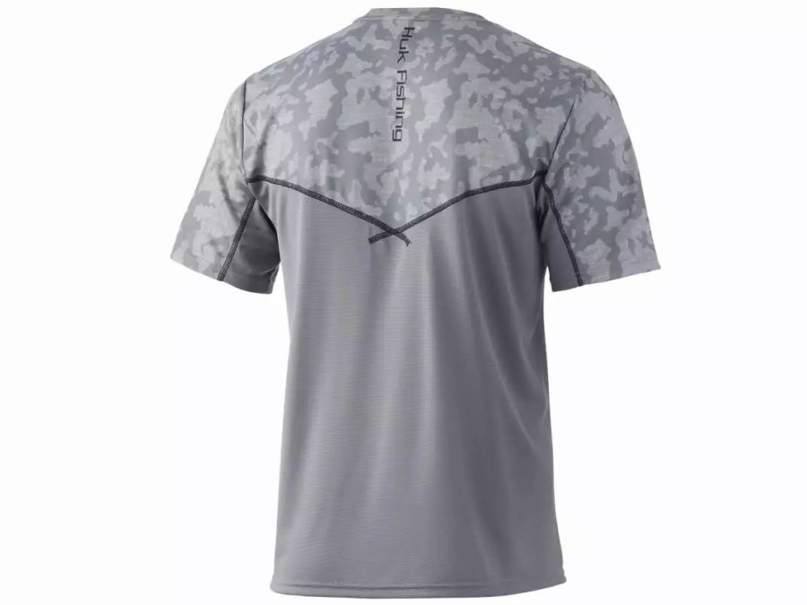 Clothing * | Huk Icon X Running Lakes Short Sleeve Shirt