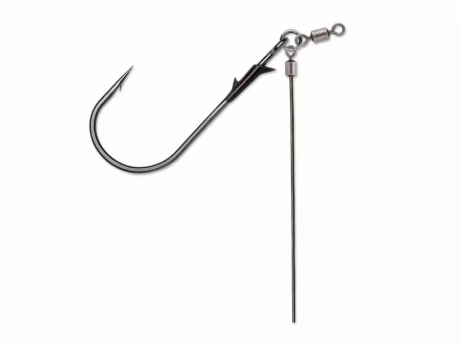 Baits & Tackle * | Vmc Tokyo Rig Heavy Duty Flippin' Hook Black