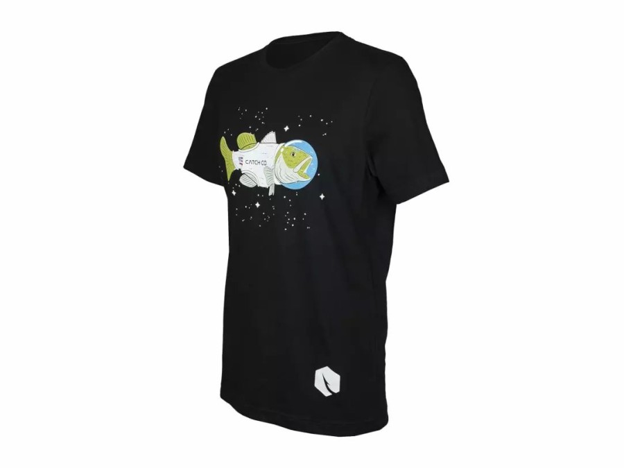 Clothing * | Catch Co. Space Bass T-Shirt Black