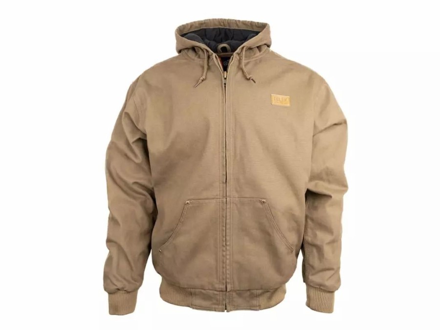 Clothing * | Bux Hunting Co. Bux Thermal Coat Teak