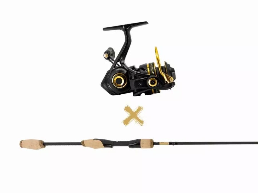 Rods & Reels * | Googan Squad Gold Series Micro Rod & Spinning Reel Bundle