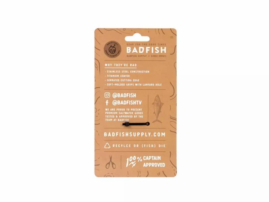 Fishing Accessories * | Badfish Braid Scissors